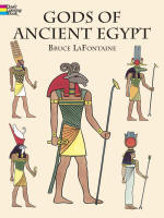 Gods of Ancient Egypt Coloring Book, by Bruce LaFontaine