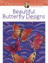 Creative Haven Beautiful Butterfly Designs Coloring Book, by Jessica Mazurkiewicz