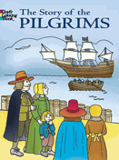 Story of the Pilgrims Color Book, by Fran Newman-D'Amico