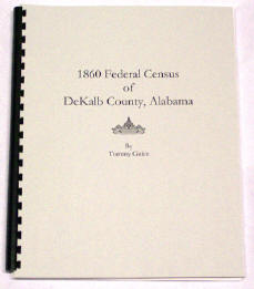 1860 Federal Census of DeKALB County, Alabama