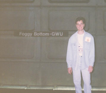Jim Muck at Foggy Bottom/GWU station